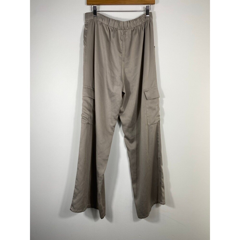 Abercrombie & Fitch Tan Wide Leg Pants - Picture 2 of 8